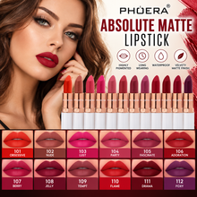 Load image into Gallery viewer, Phoera Absolute Matte Lipstick