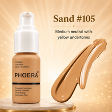 Load image into Gallery viewer, Phoera Foundation Full Coverage Flawless Matte Liquid Foundation - 1 or 2 Pack - Free Delivery