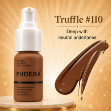 Load image into Gallery viewer, Phoera Foundation Full Coverage Flawless Matte Liquid Foundation - 1 or 2 Pack - Free Delivery