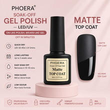 Load image into Gallery viewer, Phoera Soak-Off Gel Polish 8ml | Long-Lasting LED &amp; UV Gel Nail Polish