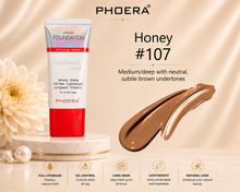 Load image into Gallery viewer, Phoera Foundation Full Coverage Flawless Matte Liquid Foundation Tube - 1 or 2 Pack - Free Delivery