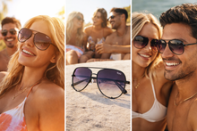 Load image into Gallery viewer, Quay Australia High Key Mini Sunglasses - Black Frame with Black Fade Lense