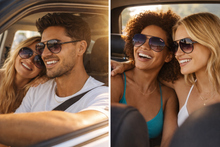 Load image into Gallery viewer, Quay Australia High Key Mini Sunglasses - Black Frame with Black Fade Lense