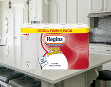Load image into Gallery viewer, Regina Thirst Pockets 3 Ply Kitchen Towel 8 Pack – Super Absorbent with Free UK Delivery