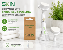 Load image into Gallery viewer, Skinapeel Sonic Pore Facial Cleanser - Blackheads, Oily Skin, Exfoliation - MEGA SALE!