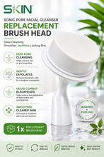 Load image into Gallery viewer, Skinapeel Sonic Pore Facial Cleanser - Blackheads, Oily Skin, Exfoliation - MEGA SALE!