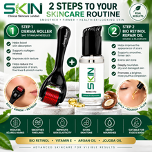 Load image into Gallery viewer, Skinapeel Collagen Serum 30ml &amp; Infinitive Beauty Titanium Derma Roller Kit