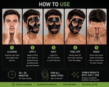 Load image into Gallery viewer, Skinapeel Blackhead Removing Deep Cleansing Peel-Off Mask – 100% Results for Clearer Skin