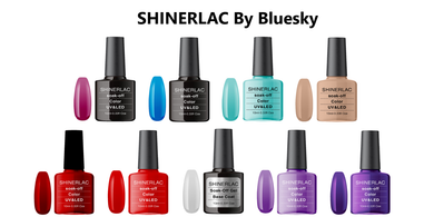 Shinerlac by Bluesky – Soak Off UV & LED Gel Nail Polish (10ml)