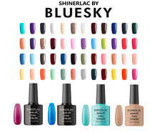 Load image into Gallery viewer, Shinerlac by Bluesky – Soak Off UV &amp; LED Gel Nail Polish (10ml)