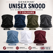 Load image into Gallery viewer, GENERISE Unisex Snood Neck Warmer | UK Made | 7 Colours