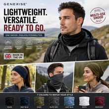 Load image into Gallery viewer, GENERISE Unisex Snood Neck Warmer | UK Made | 7 Colours