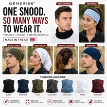 Load image into Gallery viewer, GENERISE Unisex Snood Neck Warmer | UK Made | 7 Colours