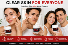 Load image into Gallery viewer, Spotless Plus Max Acne Cream – Powerful Acne Treatment with Vitamin A &amp; Antioxidants – 50g – Free UK Postage