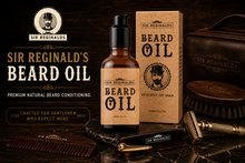 Load image into Gallery viewer, Sir Reginald’s Beard Oil 100ml – Premium Natural Blend for a Softer, Healthier Beard – Free UK Delivery