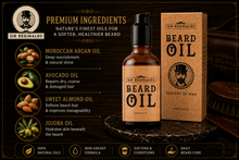 Load image into Gallery viewer, Sir Reginald’s Beard Oil 100ml – Premium Natural Blend for a Softer, Healthier Beard – Free UK Delivery