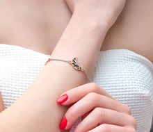 Load image into Gallery viewer, Diamond Style London - Stacker bra bracelet moon (Item code: Stackerbramoon)