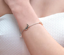 Load image into Gallery viewer, Diamond Style London - Stacker bra bracelet moon (Item code: Stackerbramoon)