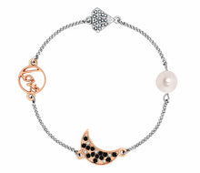 Load image into Gallery viewer, Diamond Style London - Stacker bra bracelet moon (Item code: Stackerbramoon)