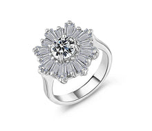 Load image into Gallery viewer, Diamond Style London - Starburst ring (Item code: Starburstring6)