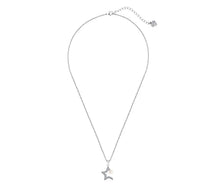 Load image into Gallery viewer, Diamond Style London - Star Pearl Pendant in Rhodium Plating (Item code: Starpearlpen)
