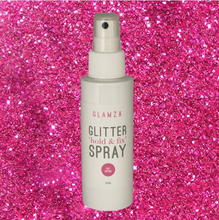 Load image into Gallery viewer, Glamza Chunky Glitter Fixing Spray 100ml with Glitter Option