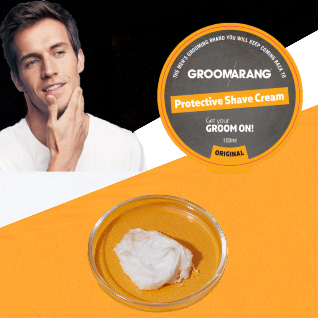 Groomarang Moisturising & Protective Shave Cream 100ml Tub