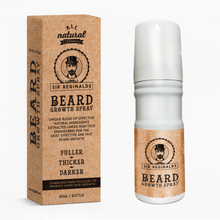 Load image into Gallery viewer, Sir Reginald’s Beard Growth Oil 60ml – 100% Natural for a Fuller, Thicker Beard – Free UK Delivery