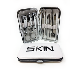Skinapeel Mini 10pc Manicure Kit – Premium Stainless Steel Grooming Set with Free UK Delivery