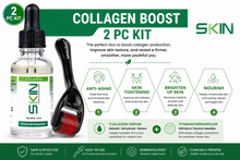 Load image into Gallery viewer, Skinapeel Collagen Serum 30ml &amp; Infinitive Beauty Titanium Derma Roller Kit