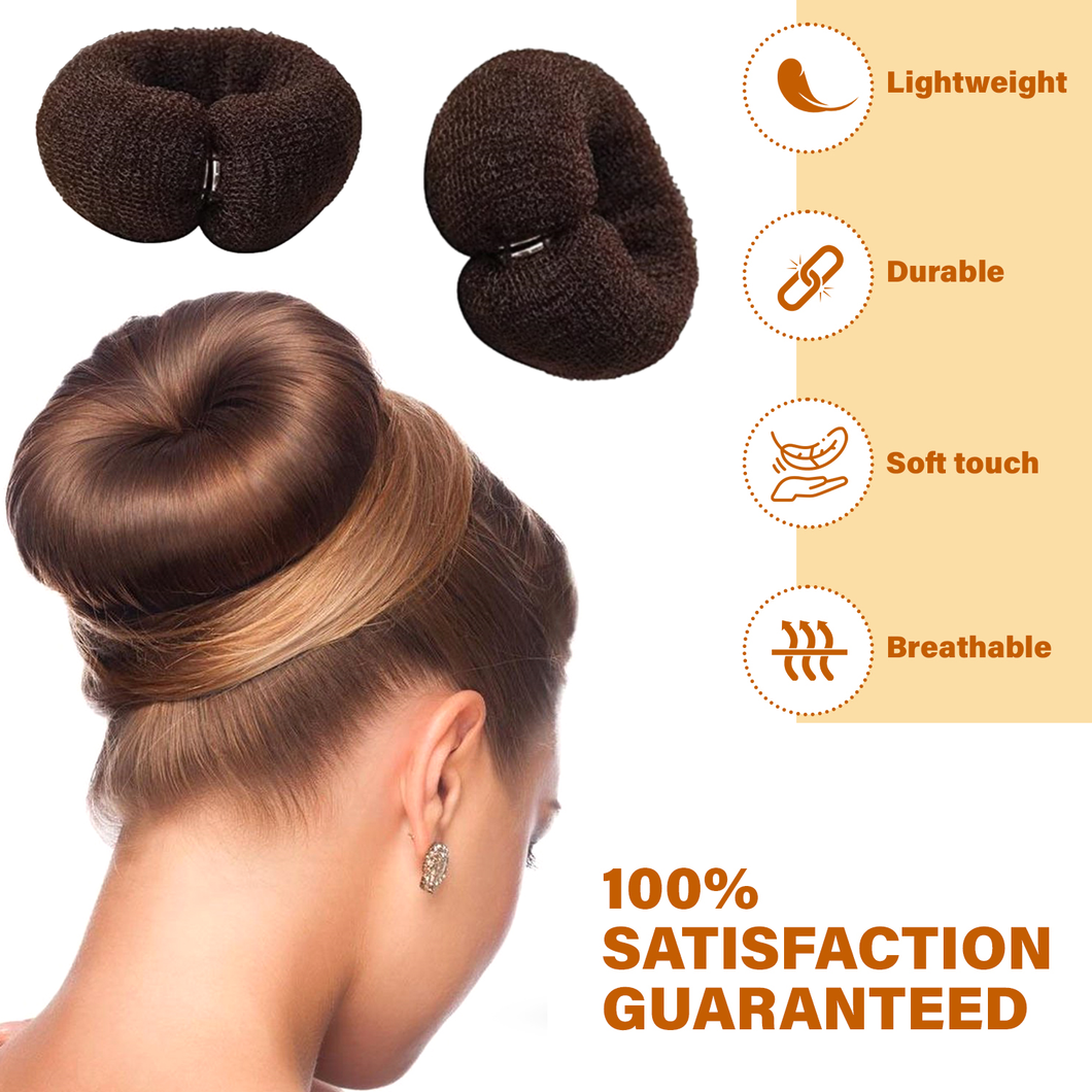 Miss Pouty Hair Styling Buns – 3 Sizes & 3 Colours | Free UK Delivery
