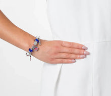 Load image into Gallery viewer, Diamond Style London - Treasure Bracelet with British Charms - Small Size (Item code: Treasurebrabritishsml)