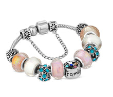 Load image into Gallery viewer, Diamond Style London - Treasure Bracelet in Multi Colour (Item code: Treasurebramulti)