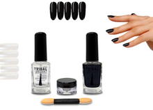 Load image into Gallery viewer, Tribal Nail Polish 11ml with Magic Mirror Nail Dust