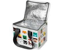 Load image into Gallery viewer, Puckator Cool Lunch Bag With Minecraft Faces Design
