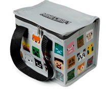 Load image into Gallery viewer, Puckator Cool Lunch Bag With Minecraft Faces Design