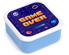 Load image into Gallery viewer, Puckator Set of 3 Stacking Food Containers M/L/XL – Game Over – Lunch Box