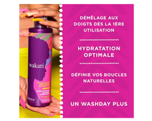 Load image into Gallery viewer, Wakati Water-Activated Finger Detangling Softening Advanced Conditioner for Natural Afro Hair 235 ml