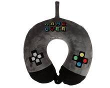 Load image into Gallery viewer, Puckator Relaxeazzz Game Over Plush Memory Foam Travel Pillow
