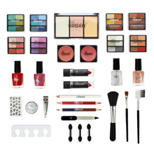 Load image into Gallery viewer, 76pc Vanity Case - Love Urban Beauty Divine Beauty