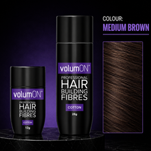 Load image into Gallery viewer, Volumon COTTON Hair Loss Building Fibre Kits - 12g and 28g