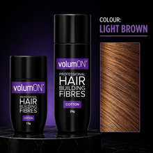 Load image into Gallery viewer, Volumon COTTON Hair Loss Building Fibre Kits - 12g and 28g