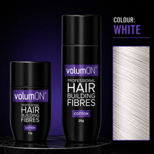 Load image into Gallery viewer, Volumon COTTON Hair Loss Building Fibre Kits - 12g and 28g