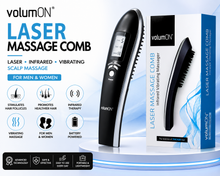 Load image into Gallery viewer, Volumon Laser Hair Massage Comb – Stimulate Hair Growth &amp; Boost Scalp Health - FREE Postage Across the UK!