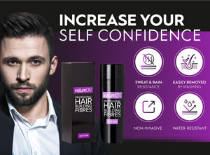Volumon Hair Loss Building Fibres - COTTON 28g - For Men & Women!