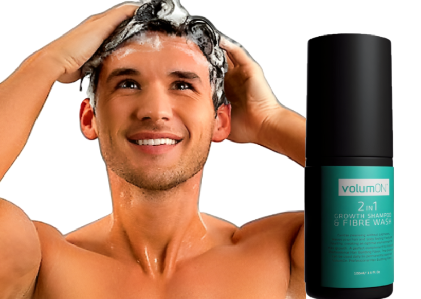 Volumon Hair Fibre Wash Out and Growth Shampoo 100ml