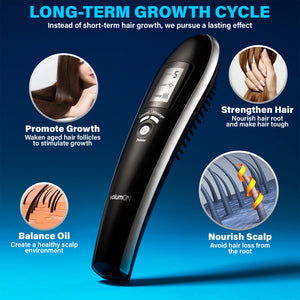 Volumon Laser Hair Massage Comb - Scalp Massage and Hair Growth
