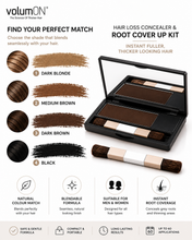 Load image into Gallery viewer, Volumon Hair Loss Concealer &amp; Root Cover Up Kit – Fuller Hair with Free UK Delivery