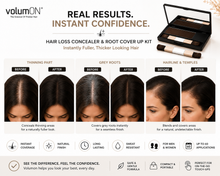 Load image into Gallery viewer, Volumon Hair Loss Concealer &amp; Root Cover Up Kit – Fuller Hair with Free UK Delivery