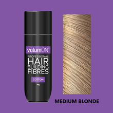 Load image into Gallery viewer, Volumon Hair Loss Building Fibres - COTTON 28g - For Men &amp; Women!